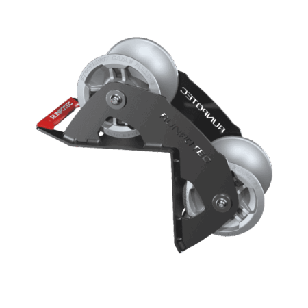 Rola ghidaj cablu interior cu 2 role